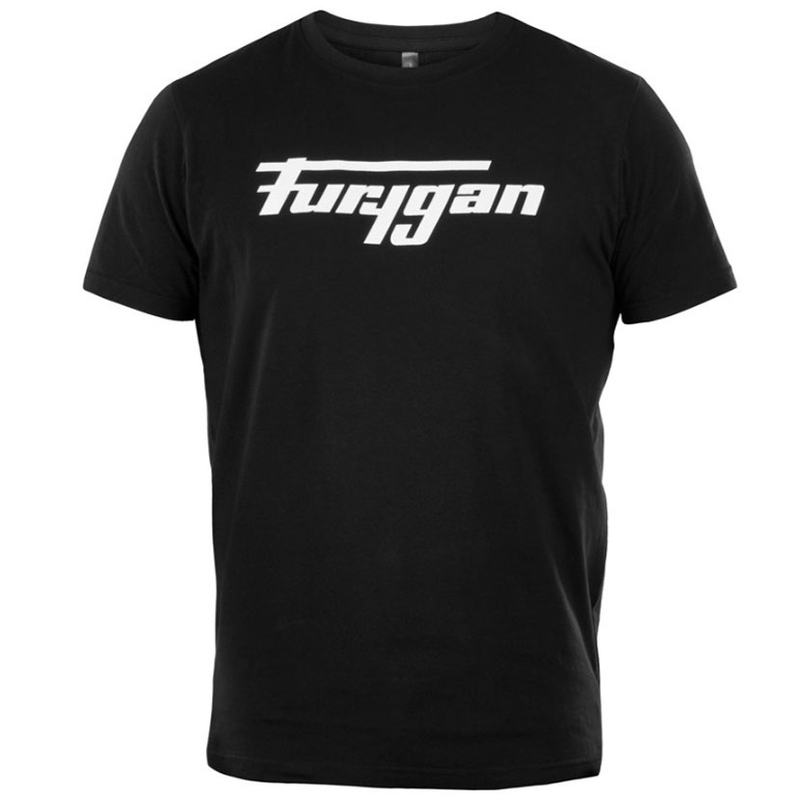 Тениска Furygan Corpo TS Fury black and white