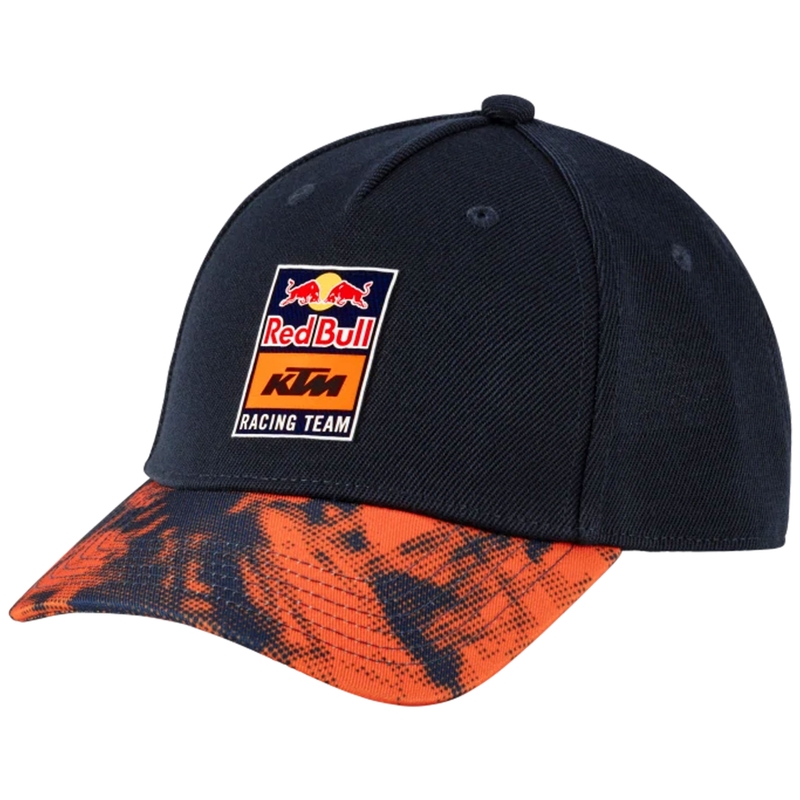 Детска шапка KTM Grid Cap синьо-оранжева