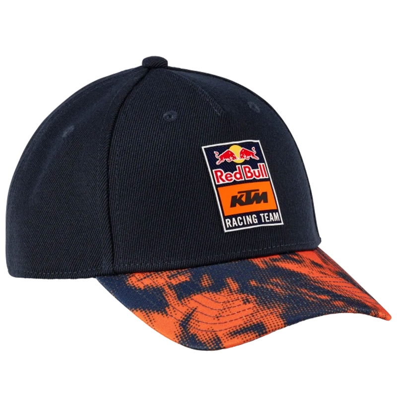 Детска шапка KTM Grid Cap синьо-оранжева