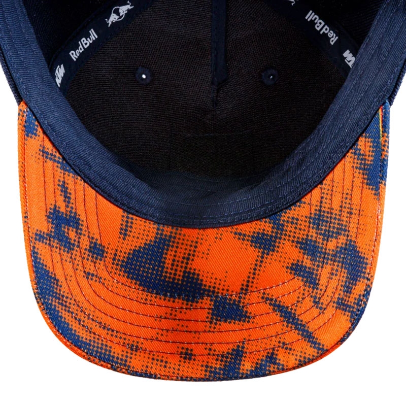 Детска шапка KTM Grid Cap синьо-оранжева
