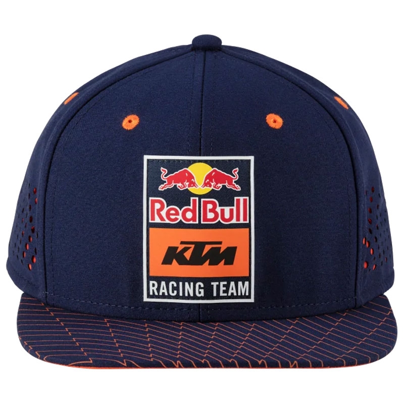 KTM Red Bull Racing Grid Плоска шапка синьо-оранжева