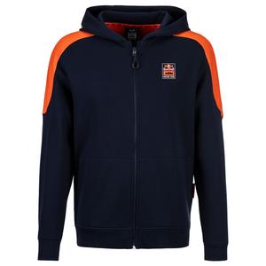 Блуза с качулка KTM Red Bull Racing Grid Zip тъмно синя