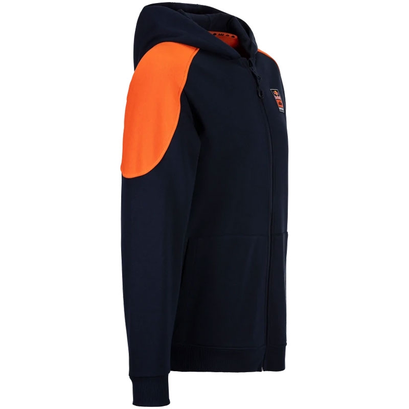 Блуза с качулка KTM Red Bull Racing Grid Zip тъмно синя