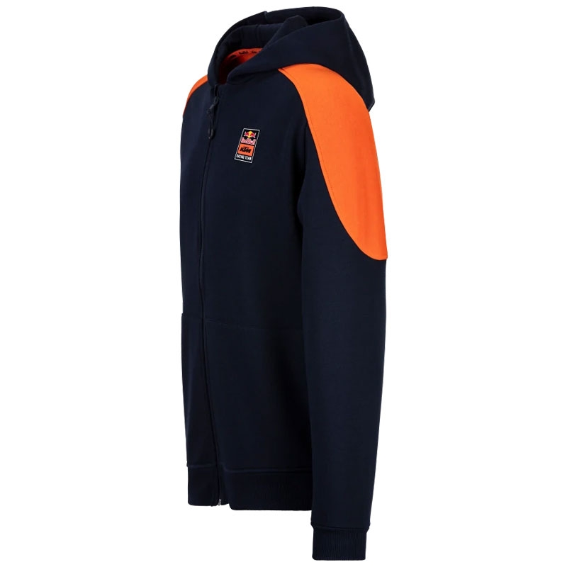 Блуза с качулка KTM Red Bull Racing Grid Zip тъмно синя