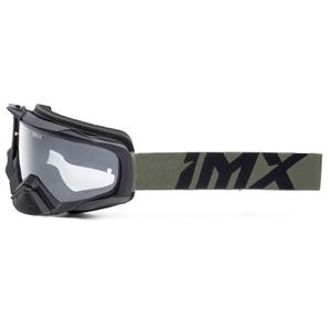 Очила за мотокрос iMX Dust черно-бронзови с прозрачен плексиглас