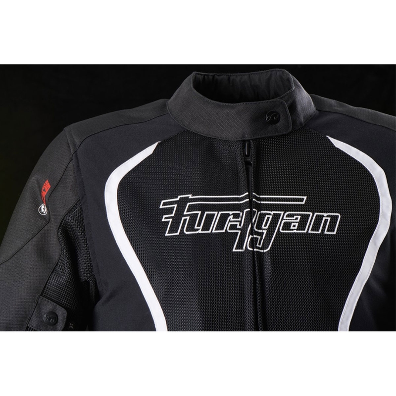 Дамско мотоциклетно яке Furygan Odessa Vented 3-in-1 Black and White