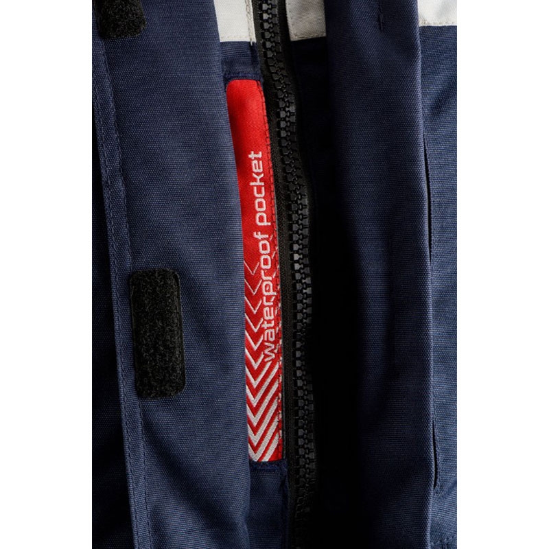 Мотоциклетно яке Furygan Apalaches Lady Evo Blue-Beige-Red за жени