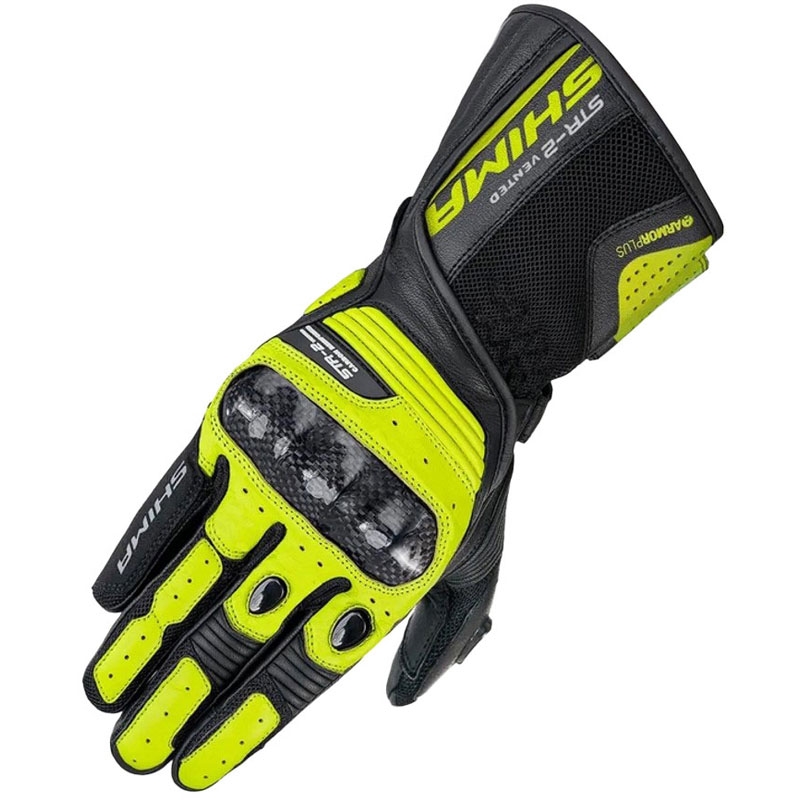 Ръкавици за мотоциклет Shima STR-2 Vent fluo yellow