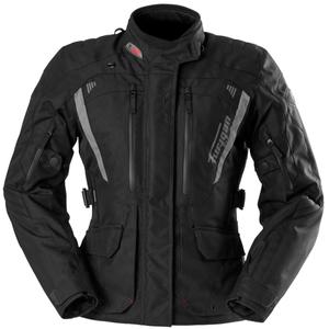 Дамско яке за мотоциклет Furygan Apalaches Lady Evo Black and Grey