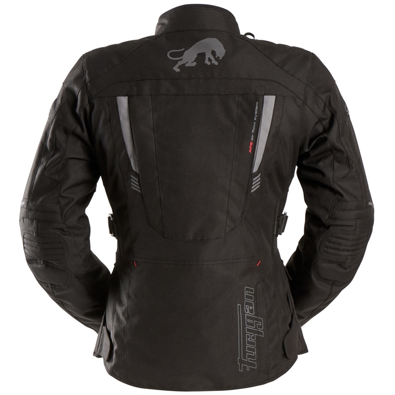 Дамско яке за мотоциклет Furygan Apalaches Lady Evo Black and Grey