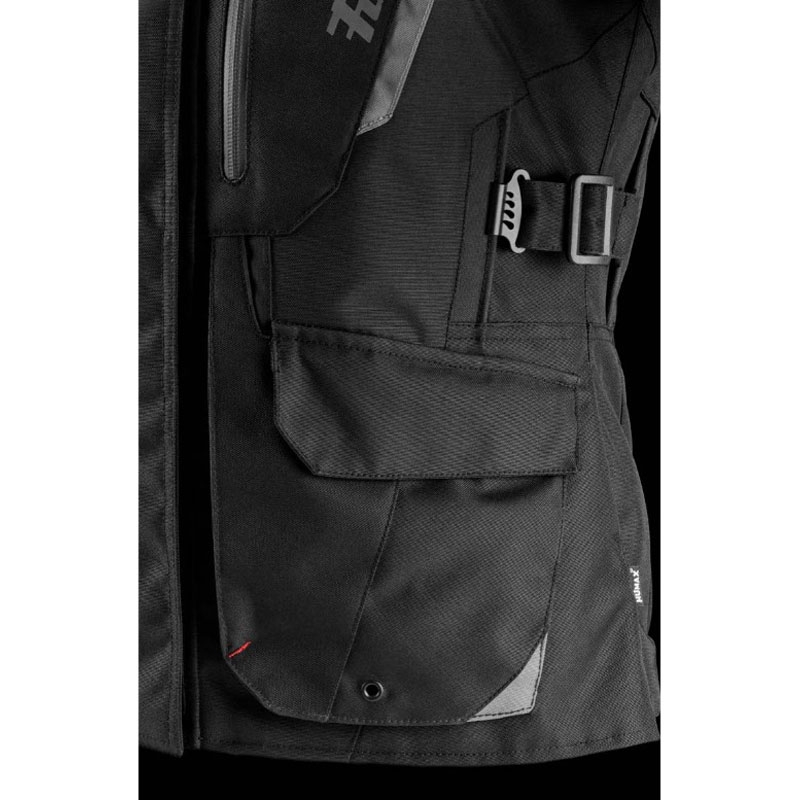 Дамско яке за мотоциклет Furygan Apalaches Lady Evo Black and Grey