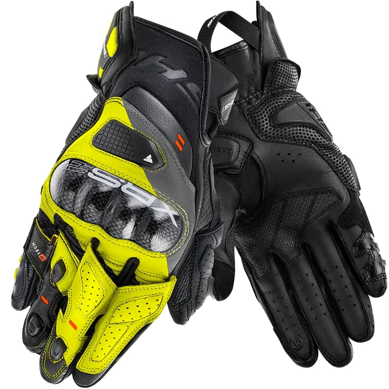 Shima XRS-3 мотоциклетни ръкавици fluo yellow