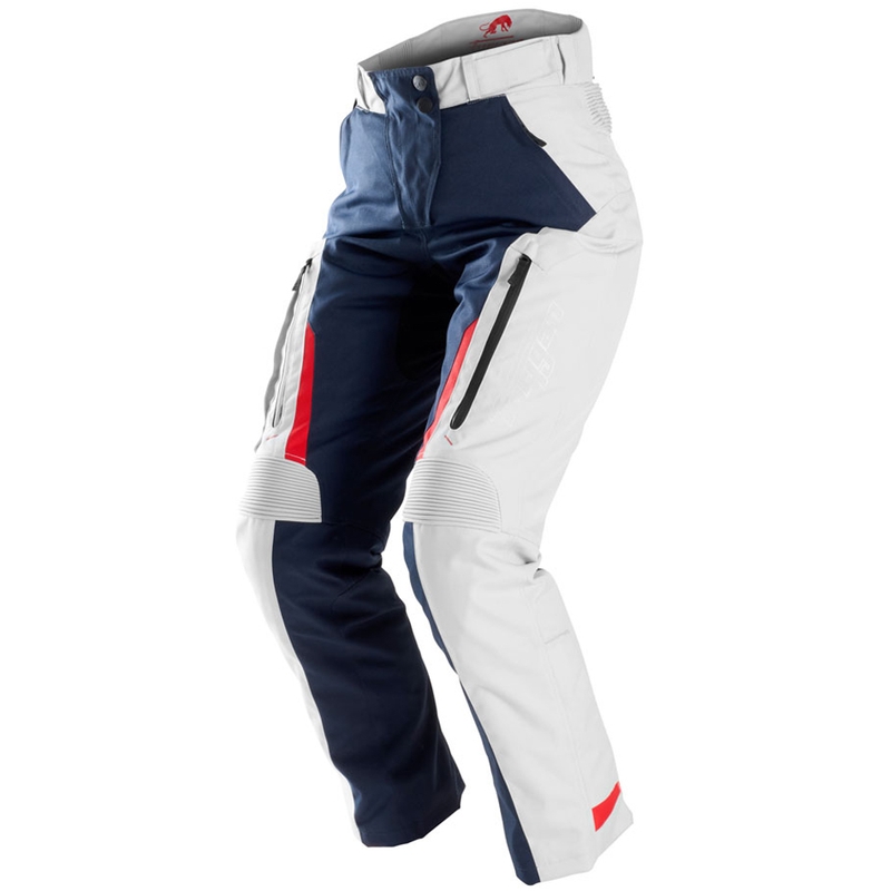 Дамски панталони за мотоциклет Furygan Killington Lady Blue-Beige-Red