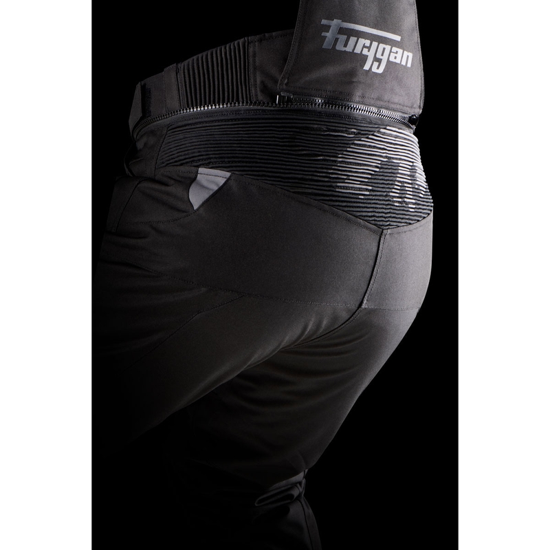 Дамски панталони за мотоциклет Furygan Killington Lady Black and Grey