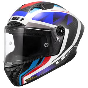 Интегрална мотоциклетна каска LS2 FF805 Thunder C GP Aero Raute синьо-червена