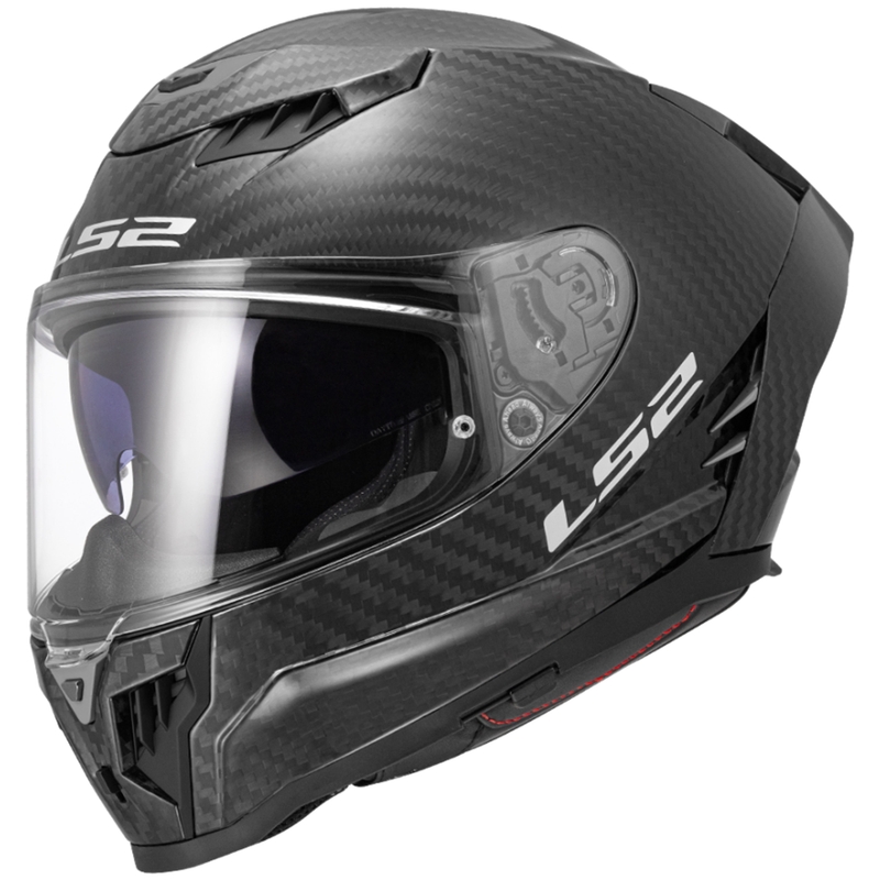 LS2 FF807 Dragon Carbon Integral мотоциклетна каска матово черно