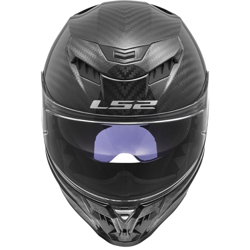 LS2 FF807 Dragon Carbon Integral мотоциклетна каска матово черно