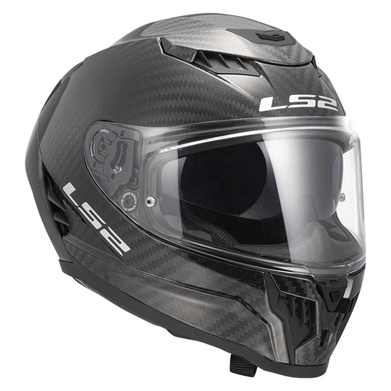 LS2 FF807 Dragon Carbon Integral мотоциклетна каска матово черно