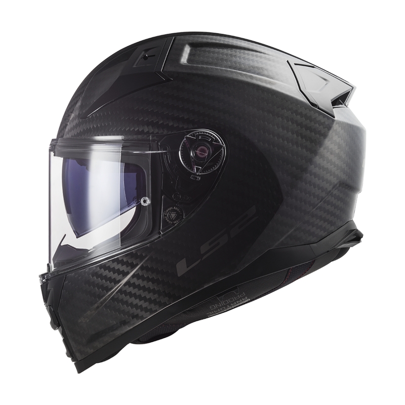 LS2 FF811 Vector II Carbon интегрална мотоциклетна каска матово черно