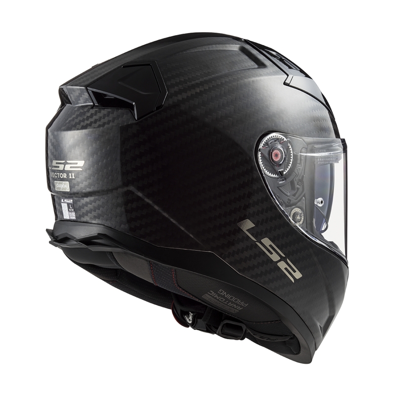 LS2 FF811 Vector II Carbon интегрална мотоциклетна каска матово черно