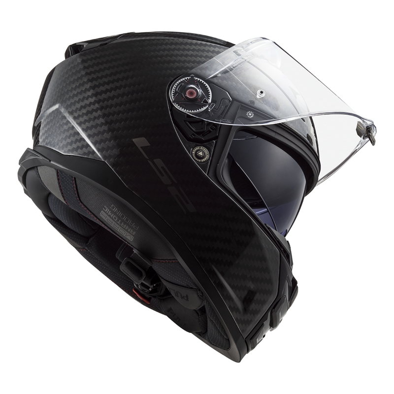 LS2 FF811 Vector II Carbon интегрална мотоциклетна каска матово черно