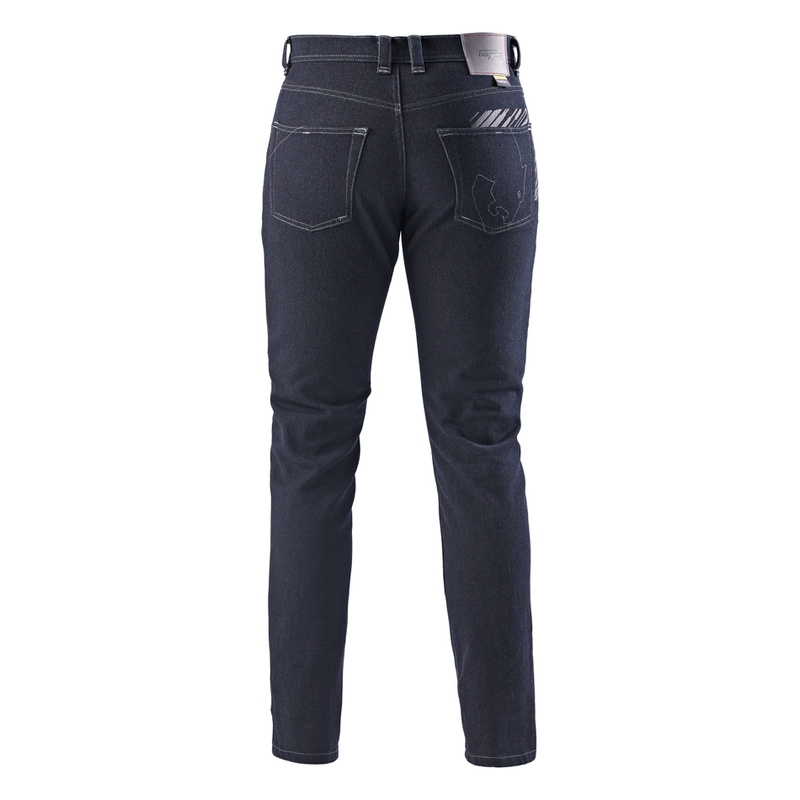 Тъмносини мотоциклетни дънки Furygan Tyron X Kevlar® Slim