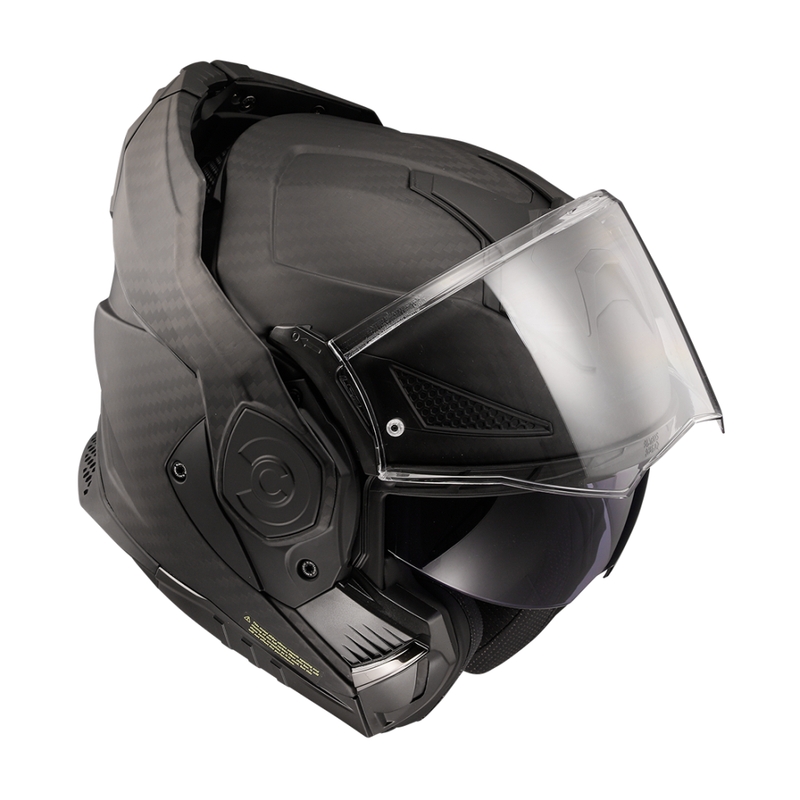 LS2 FF901 FF901 Advant X Solid Carbon мотоциклетна каска Flip Matte Black