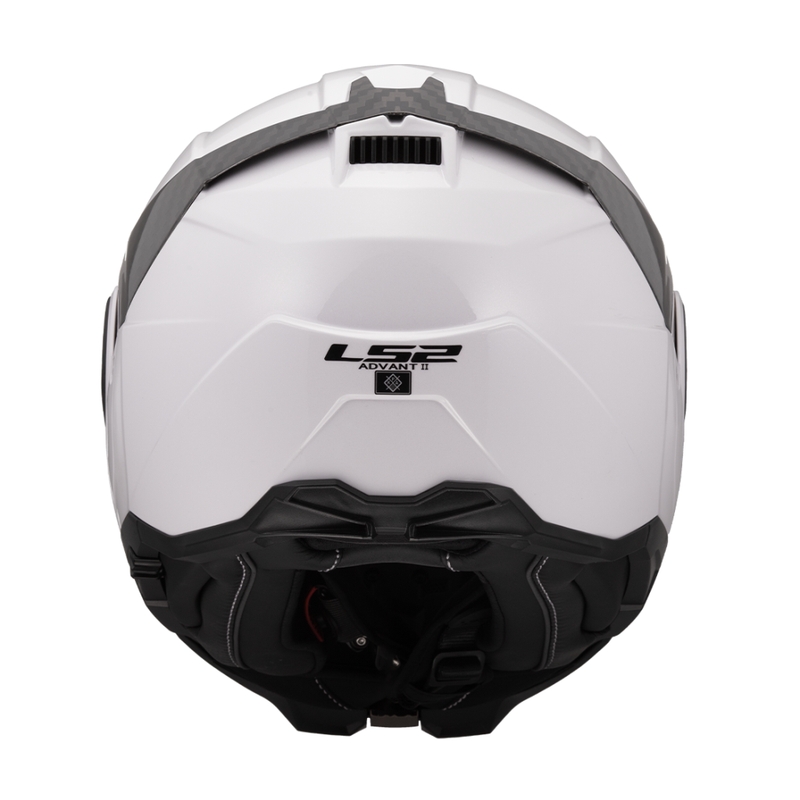 Мото каска с отваряне LS2 FF910 Advant II, плътно бяла