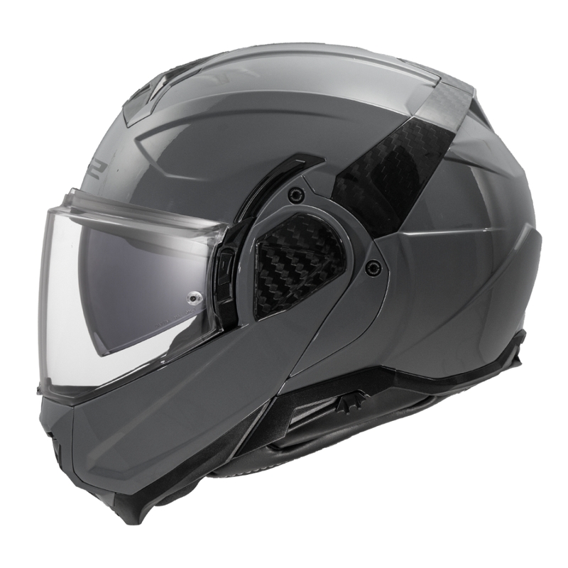 Обръщаща се мотоциклетна каска LS2 FF910 Advant II Solid Nardo grey