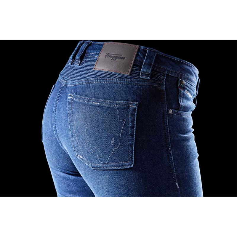 Мотоциклетни дънки Furygan Purdey Evo Slim Blue за жени