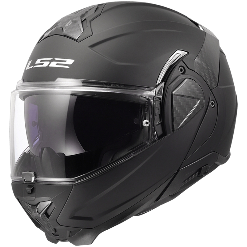 LS2 FF910 Advant II Solid Matte Black Сгъваема мотоциклетна каска