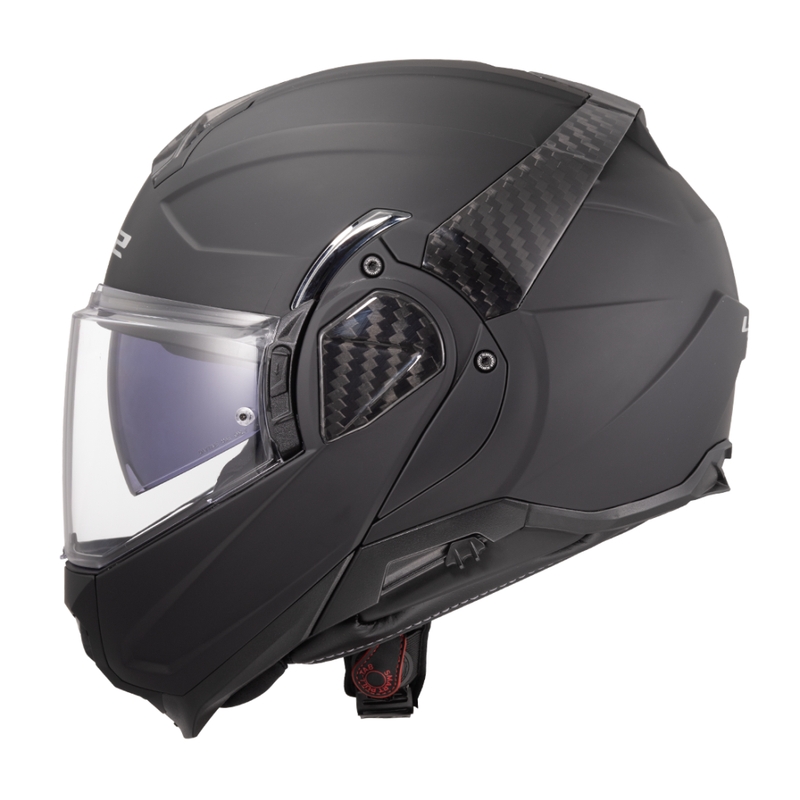 LS2 FF910 Advant II Solid Matte Black Сгъваема мотоциклетна каска