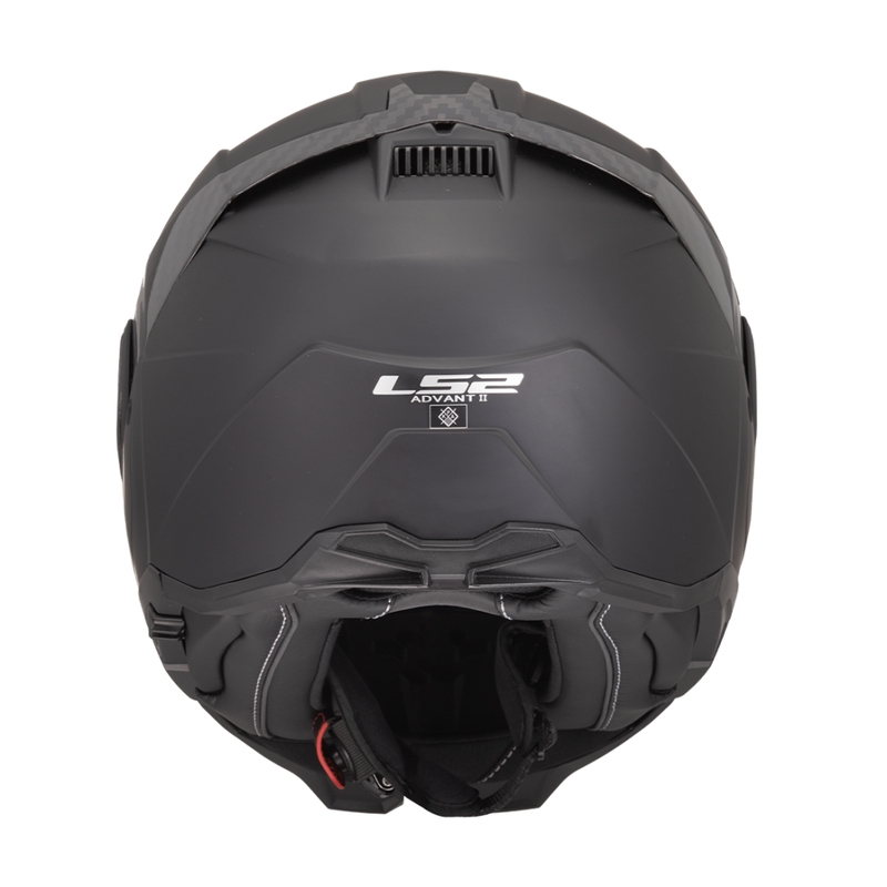 LS2 FF910 Advant II Solid Matte Black Сгъваема мотоциклетна каска