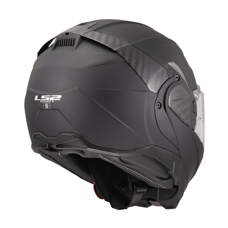 LS2 FF910 Advant II Solid Matte Black Сгъваема мотоциклетна каска