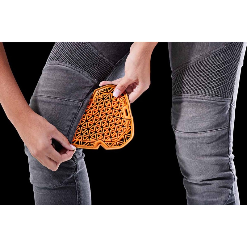 Дамски дънки Furygan Purdey Evo Slim Grey Motorcycle Jeans
