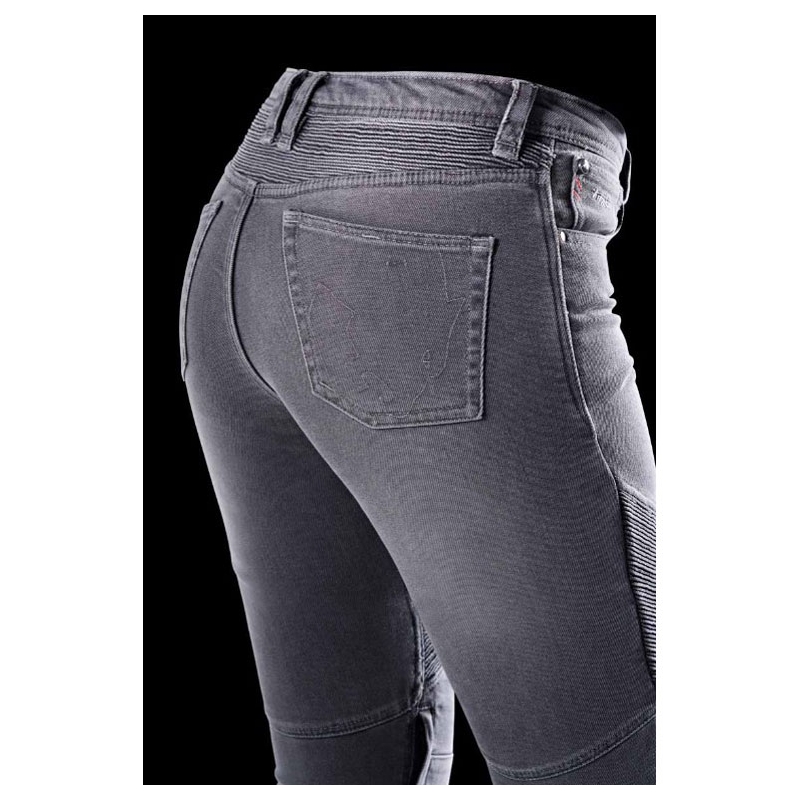Дамски дънки Furygan Purdey Evo Slim Grey Motorcycle Jeans