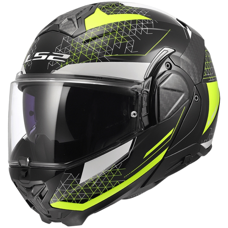 Каска за мотоциклет LS2 FF910 Advant II Astral fluo yellow