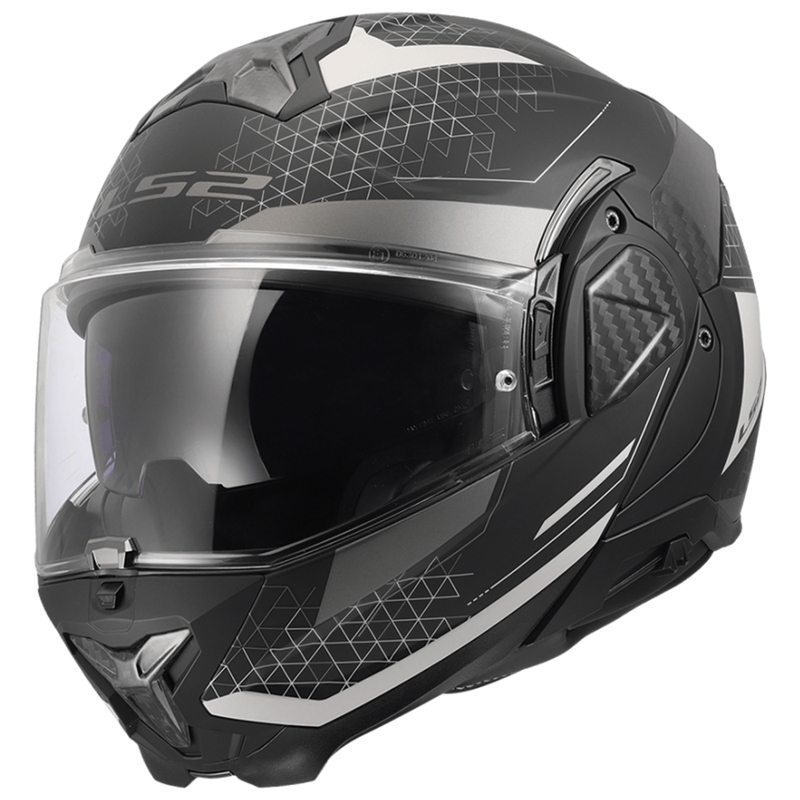 Обръщаща се мотоциклетна каска LS2 FF910 Advant II Astral matt grey