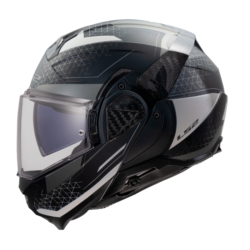 Обръщаща се мотоциклетна каска LS2 FF910 Advant II Astral matt grey