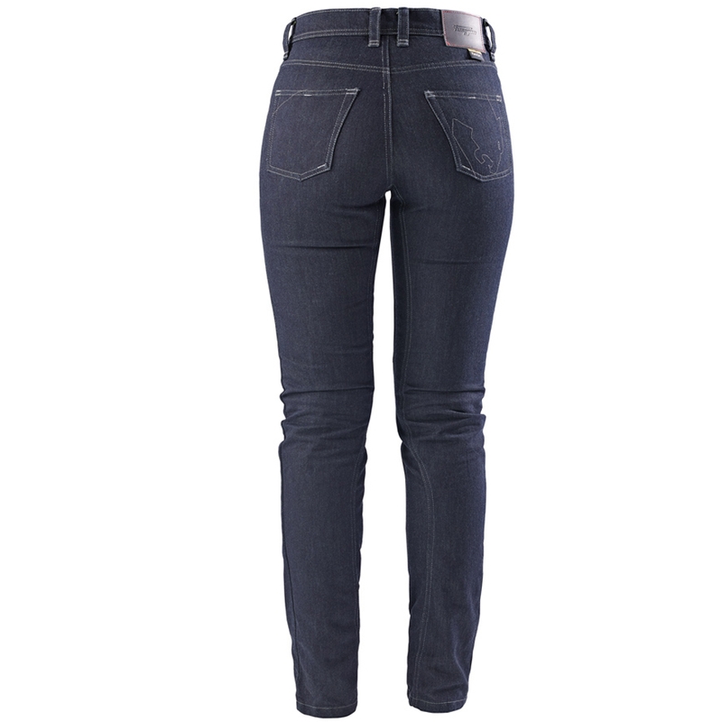 Дамски мотоциклетни дънки Furygan Nikita X Kevlar® Mom Fit, тъмносини