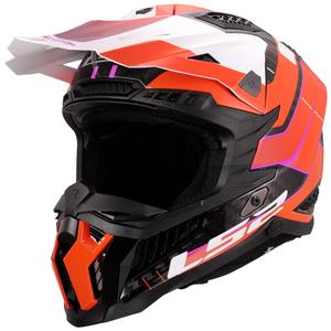 Мотокрос каска LS2 MX703 X-Force Galuo orange