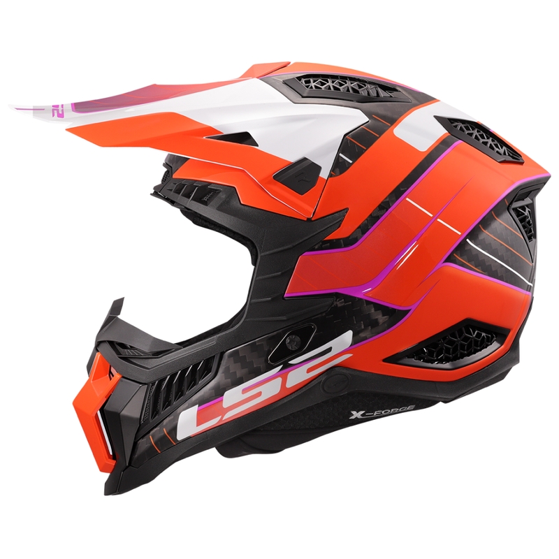Мотокрос каска LS2 MX703 X-Force Galuo orange