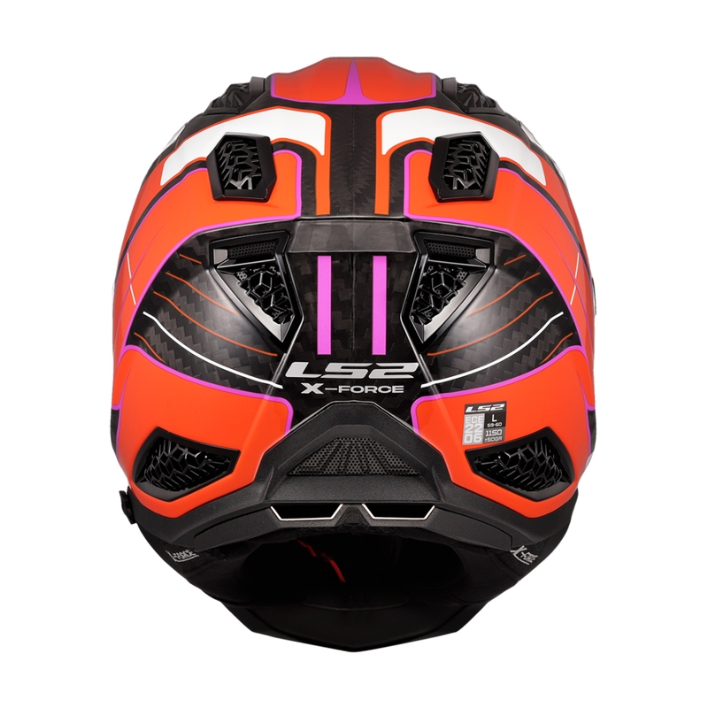 Мотокрос каска LS2 MX703 X-Force Galuo orange