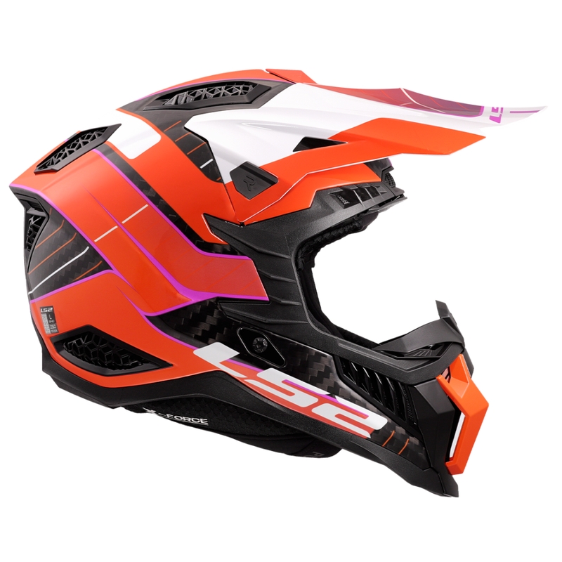 Мотокрос каска LS2 MX703 X-Force Galuo orange
