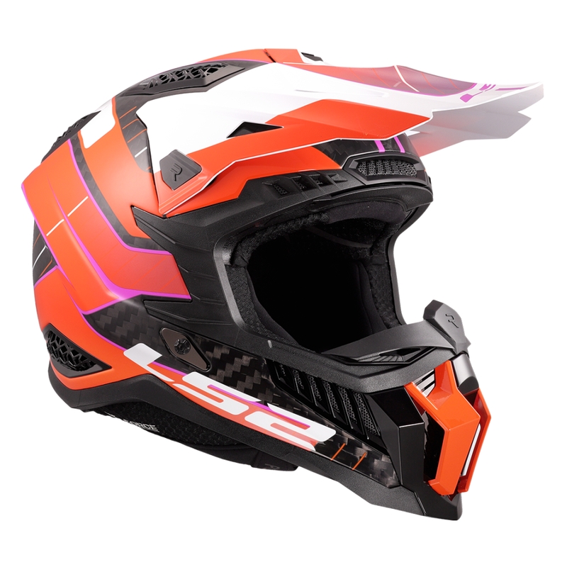 Мотокрос каска LS2 MX703 X-Force Galuo orange