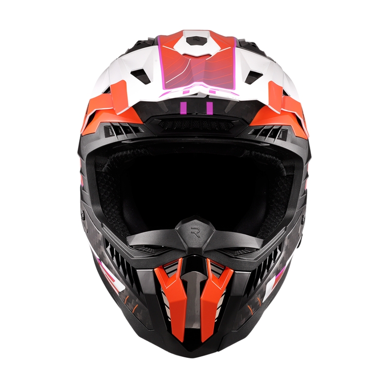 Мотокрос каска LS2 MX703 X-Force Galuo orange