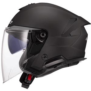 Отворена мотоциклетна каска LS2 OF618 Verso II Solid matte black