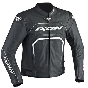 Bunda na motorku IXON Fighter černo-bílá