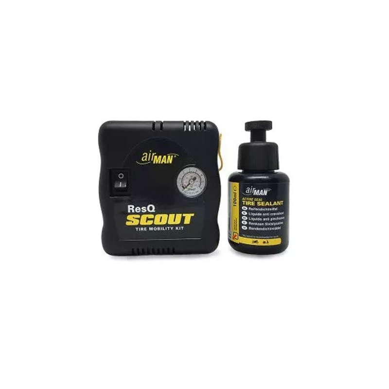 Полуавтоматичен комплект за ремонт на гуми airMAN ResQ Scout VO 100 ml