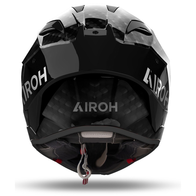 Интегрална мотоциклетна каска Airoh GP800 FIM Carbon black